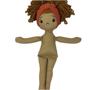 Harperiman Quinn 14” Linen Doll No Clothing